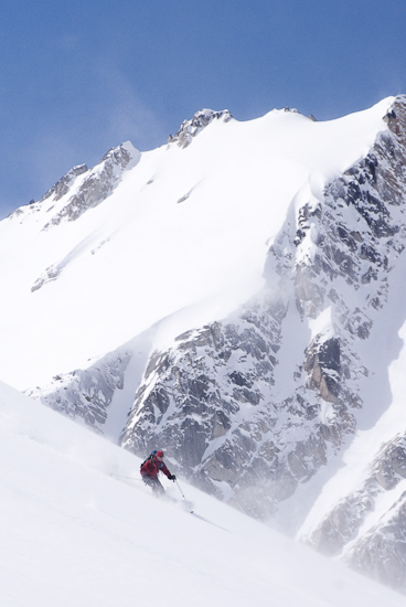 backcountry skiing in the Columbia Mountains